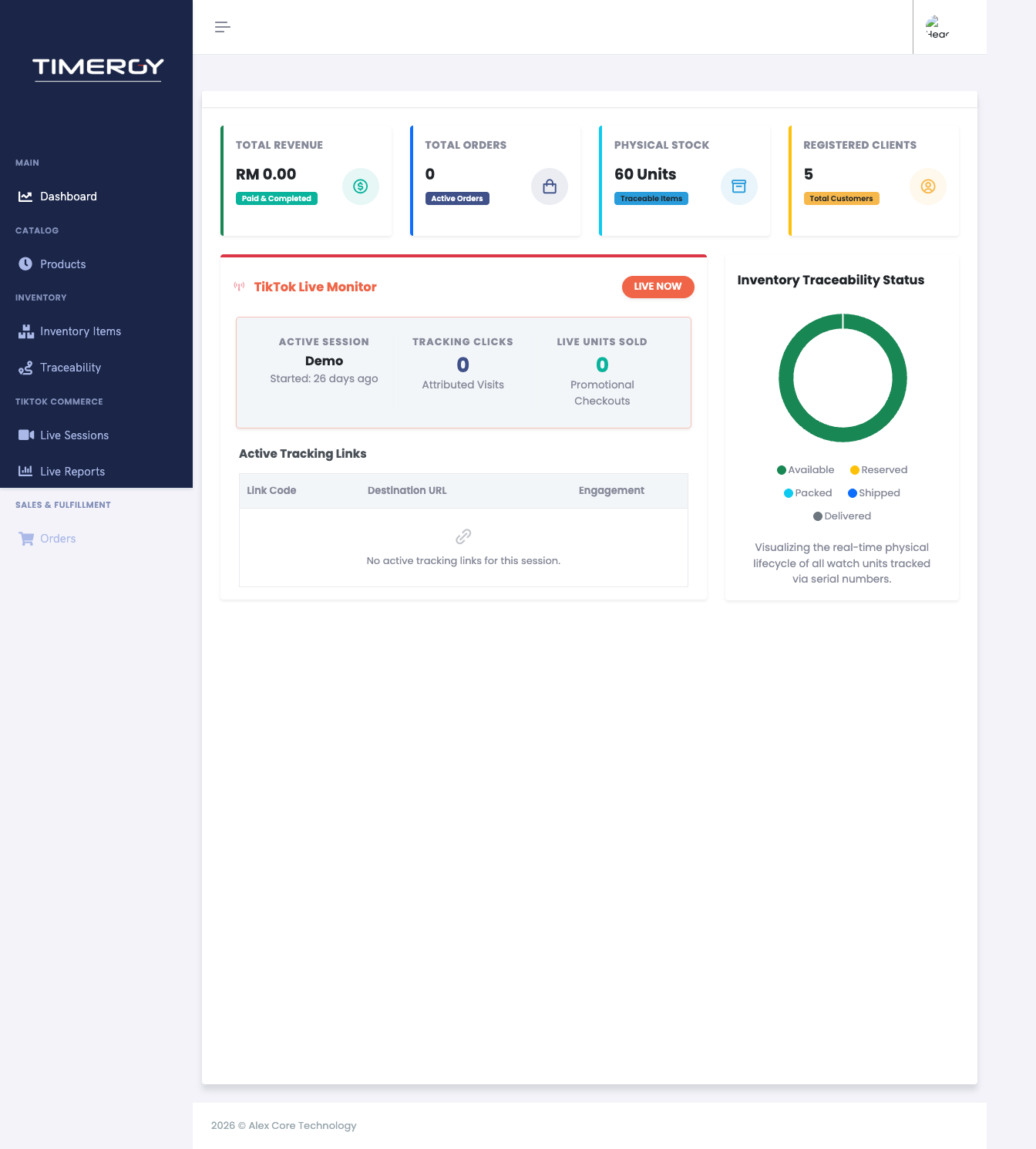 Admin Dashboard